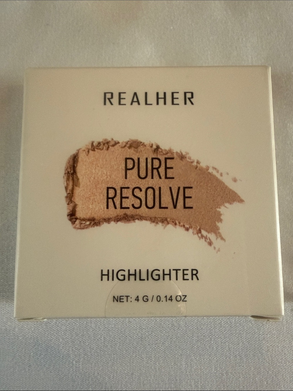 RealHer Pure Resolve Highlighter - Champagne Beige Glow